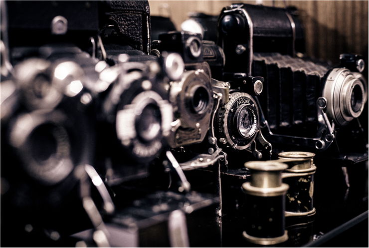 Picture Of Old Cameras Photography