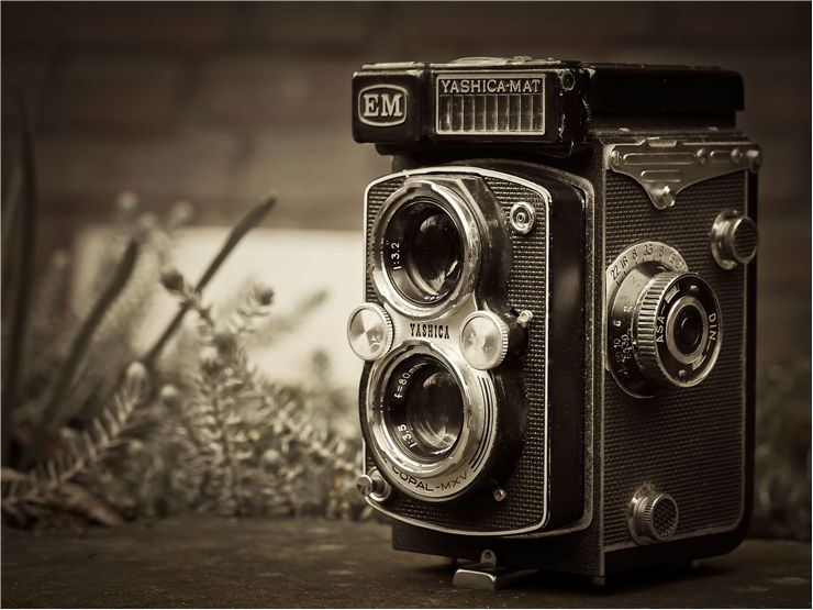 Picture Of Old Photo Camera Yashica