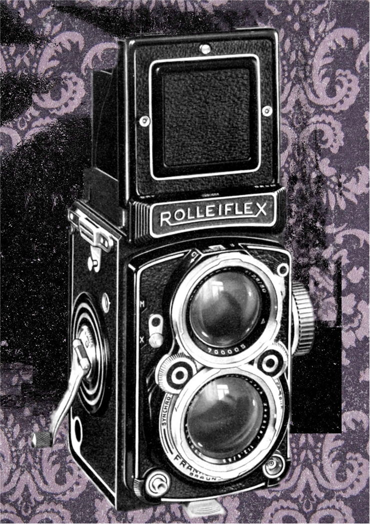 Picture Of Roleiflex Camera Old