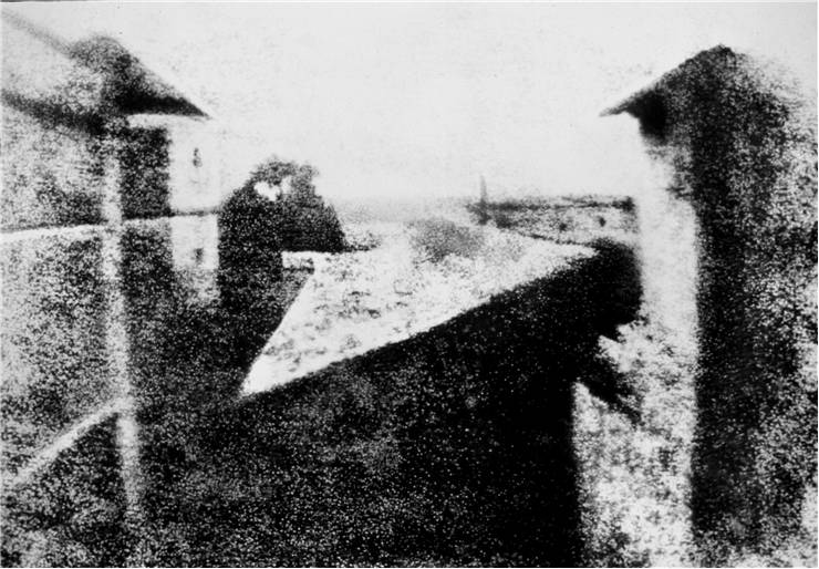 Picture Of View From The Window At Le Gras Joseph Nicephore Niepce